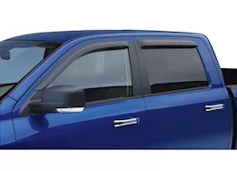 EGR 15-23 ford f150 super cab slimeline window visors dark smoke