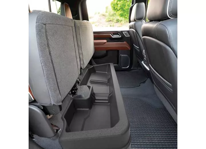 EGR 19-c silverado/sierra 1500/2500hd/3500hd crew cab baseline underseat storage txt black