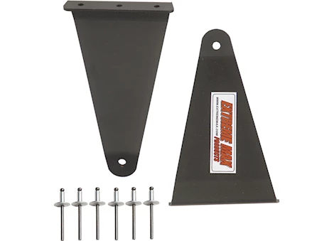 Extreme Max 50" Curved Light Bar Mountbrackets Polaris Ranger 570 900