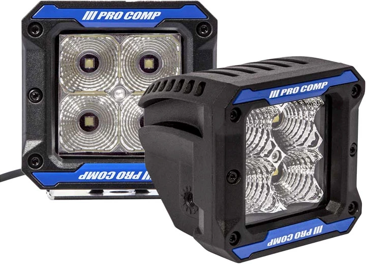 ProComp PRO COMP 2X2 SQUARE 5W LED FLOOD PAIR