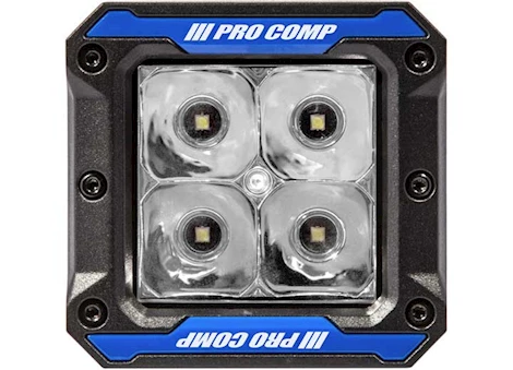 ProComp PRO COMP 2X2 SQUARE 3W LED SPOT PAIR