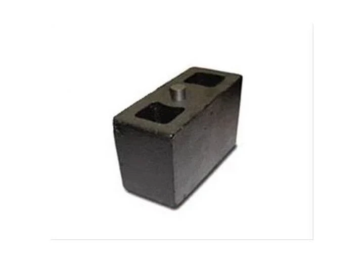 ProComp 11-16 chev/gmc 2500/3500 3 inch rear lift block; tapered cast iron riser black Main Image