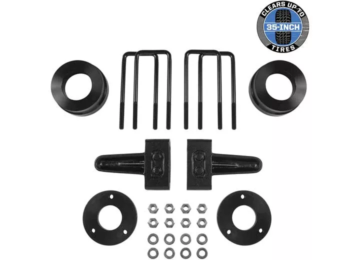 ProComp 15-20 f150 4wd  2.5 inch leveling/lift kit with rear blocks