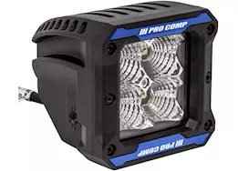 ProComp Pro comp led 2x2 square 5w flood (pair pack)