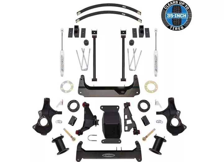 ProComp 6 in suspension lift kit w/ alum oe knuckle w/o shocks