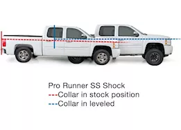 ProComp 11-13 silv/sierra 2500/3500hd pro runner ss monotube front shock absorber
