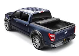 Extang 17-c f250/f350 super duty short bed 6.10ft endure alx hard folding bed cover blk