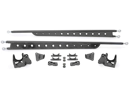 Fabtech SUPER DUTY TRACTION BARS BLACK