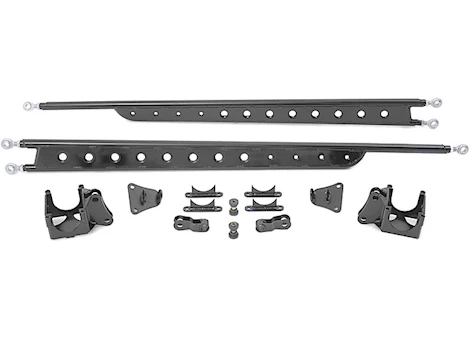 Fabtech BRACKET KIT FOR TRACTION BARS(to use with AMP step bars)