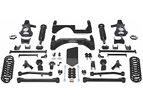 Fabtech 6IN PERF SYS W/ DL 2.5 & 2.25 07-14 GM K1500 SUV 4WD W/O AUTORIDE