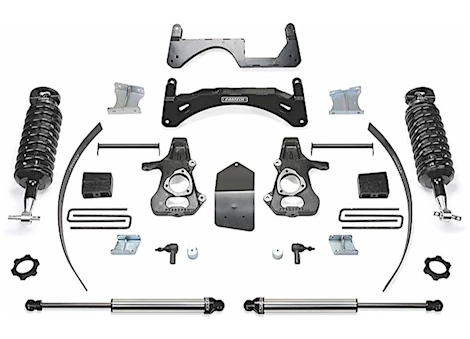 Fabtech 6IN PERF SYS W/ 4.0 & 2.25 14-18 GM C/K1500 P/U W/ OE FORG STL UCA