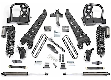 Fabtech 6IN RAD ARM SYS W/DLSS 4.0 C/O& RR DLSS 2011-16 FORD F350/450 4WD 8 LUG