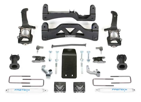 Fabtech 6IN BASIC SYS GEN II W/PERF SHKS 2009-13 FORD F150 4WD