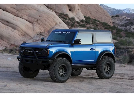 Fabtech 21-22 FORD BRONCO 2-DOOR 4WD 3IN UNIBALL UCA LIFT KIT W/FRT DL 2.5 RESI C/O/REAR