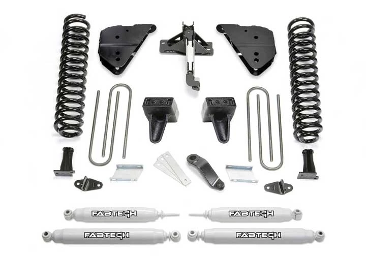 Fabtech 23-C FORD F250/F350 4WD DIESEL BASIC SYS W/PERF SHKS