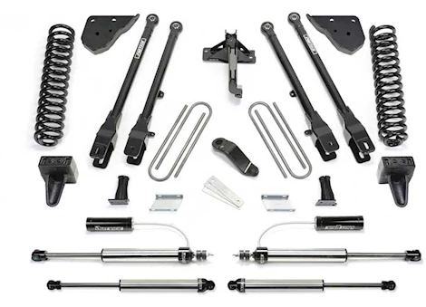 Fabtech 23-C FORD F250/F350 4WD DIESEL 4LINK SYS W/COILS & 2.25 DL RESI FRT AND DL RR SH