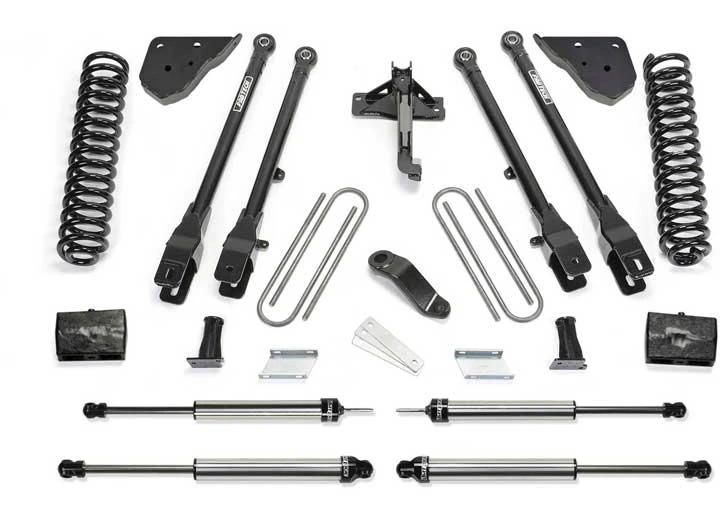 Fabtech 23-c ford f450/550 4wd diesel 6in 4link sys w/coils & dl shks Main Image