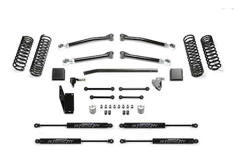 Fabtech 20-C JEEP JT 4WD DIESEL 5IN TRAIL LIFT KIT W/STEALTH SHOCKS