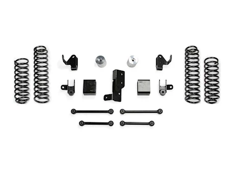 Fabtech 2021 JEEP JL 4XE 4-DOOR 3IN SPORT LIFT KIT W/SHOCK EXTENSIONS