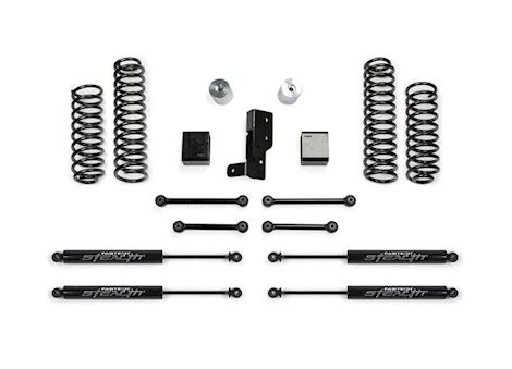 Fabtech 2021 JEEP JL 4XE 4-DOOR 3IN SPORT LIFT KIT W/STEALTH SHOCKS