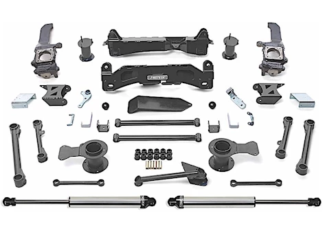Fabtech 6IN BASIC SYS W/DLSS SHKS 06-09 TOYOTA FJ 4WD