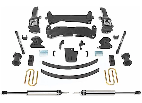 Fabtech 6IN BASIC SYS W/RR DLSS SHKS 2005-14 TOYOTA TACOMA 4WD/ 2WD 6 LUG MODELS ONLY