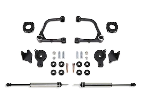 Fabtech 22-C TOYOTA TUNDRA 4WD 3IN UCA KIT W/UNIBALLS & FR SHK SPCRS & RR DLSS & RR AIR