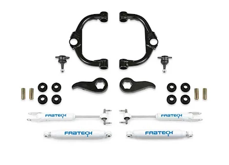 Fabtech 20-C CHEV/GMC 2500HD 2/4WD 3.5IN BALL JOINT UCA LIFT KIT W/ PERFORMANCE SHOCKS