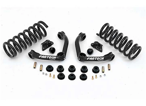 Fabtech 2.5IN PERF SYS W/PERF SHKS 98-08 FORD RANGER 2WD COIL SPRING FRONT SUSP W/4CYL&3.0L