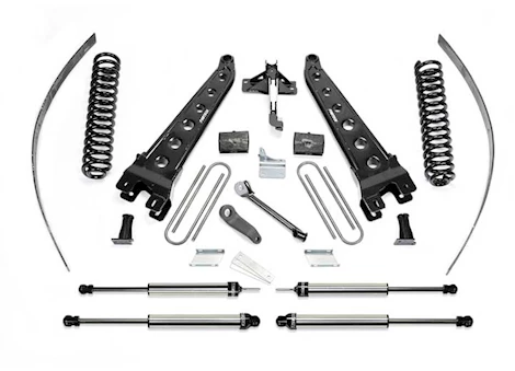 Fabtech 8IN RAD ARM SYS W/COILS & DLSS SHKS 2008-16 FORD F250 4WD W/FACTORY OVERLOAD