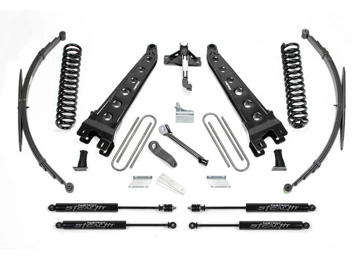 Fabtech 8in rad arm sys w/coils & rr lf sprngs & stealth 2008-16 ford f250/350 4wd Main Image