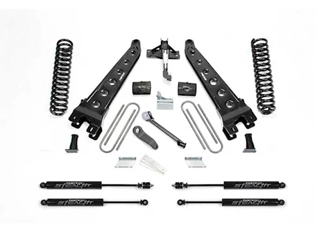 Fabtech 6IN RAD ARM SYS W/COILS & STEALTH 2008-16 FORD F350/450 4WD 8 LUG