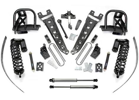 Fabtech 8IN RAD ARM SYS W/DLSS 4.0 C/O& RR DLSS 2011-16 FORD F250 4WD W/O FACTORY OVERLOAD