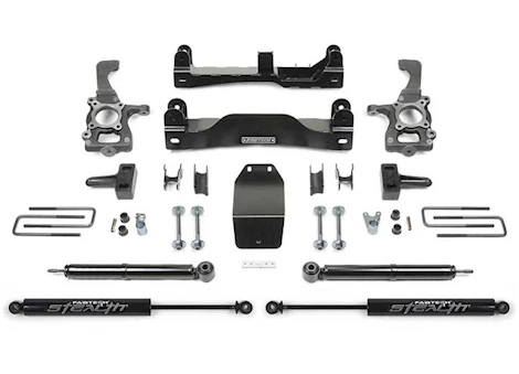 Fabtech 4IN BASIC SYS W/ RR STEALTH 09-13 FORD F150 4WD