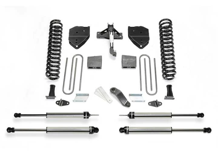 Fabtech 6IN BASIC SYS W/DLSS SHKS 17-20 FORD F250/F350 4WD GAS