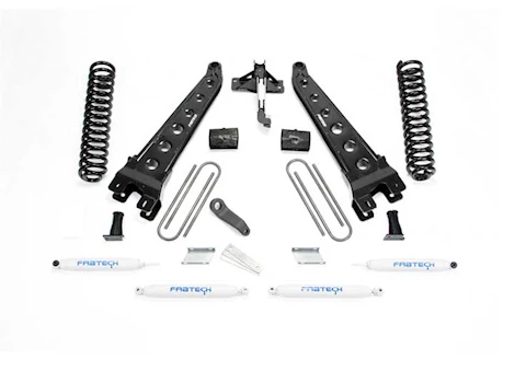 Fabtech 6IN RAD ARM SYS W/COILS & PERF SHKS 17-20 FORD F250/F350 4WD GAS