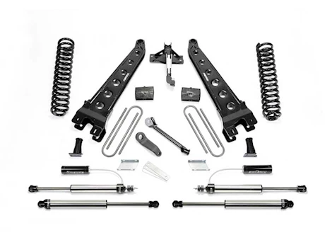 Fabtech 6IN RAD ARM SYS W/COILS & 2.25 DL RESI FRT AND DL RR SHKS 17-20 FORD F250/350 4WD GAS