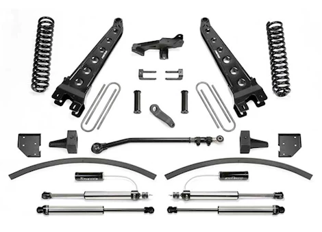 Fabtech 17-C FORD F250/F350 4WD DIESEL 8IN RAD ARM SYS W/COILS & DLSS RESI SHKS