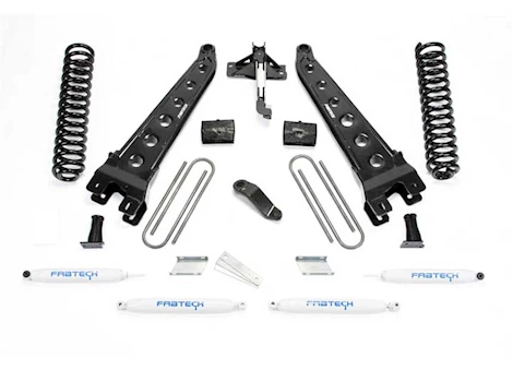 Fabtech 6IN RAD ARM SYS W/COILS & PERF SHKS 19-20 FORD F450/F550 4WD DIESEL