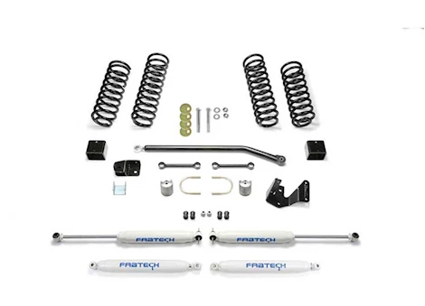 Fabtech 3IN SPORT II W/ PERF SHOCKS 2007-18 JEEP JK 4-DOOR