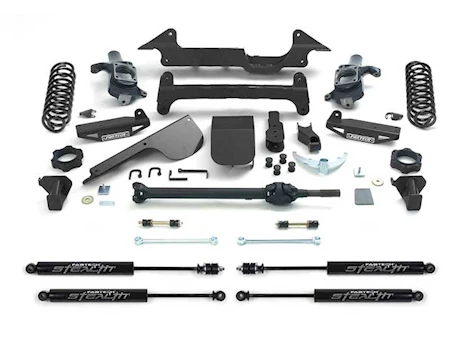 Fabtech 6IN PERF SYS W/STEALTH 03-08 HUMMER H2 SUV/SUT 4WD W/RR COIL SPRINGS