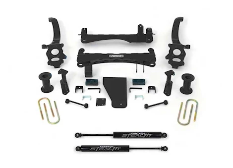 Fabtech 6IN BASIC SYS W/STEALTH 2014-17 NISSAN TITAN 4WD