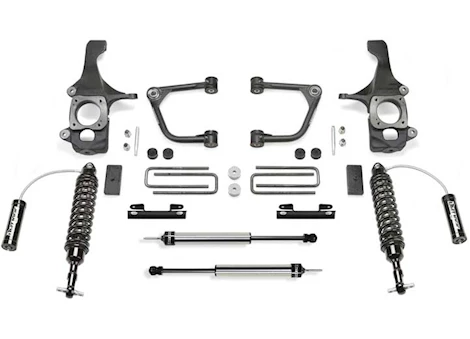 Fabtech 16-21 TUNDRA 2/4WD 4IN UNIBALL UCA KIT W/FRT DIRT LOGIC 2.5 RESI C/O & REAR DIRT LOGIC SHOCKS