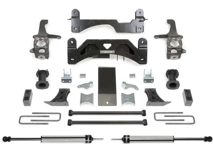 Fabtech 16-21 tundra 2/4wd 6in basic sys w/c/o spacers & rear dirt logic shocks Main Image