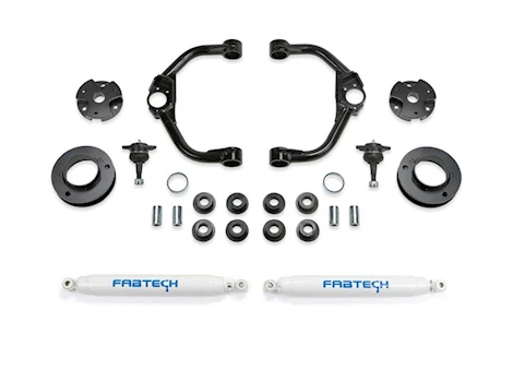 Fabtech 19-C RAM 2WD/4WD (NON REBEL) 3IN BALL JOINT UCA LIFT KIT W/REAR PERFORMANCE SHOCKS