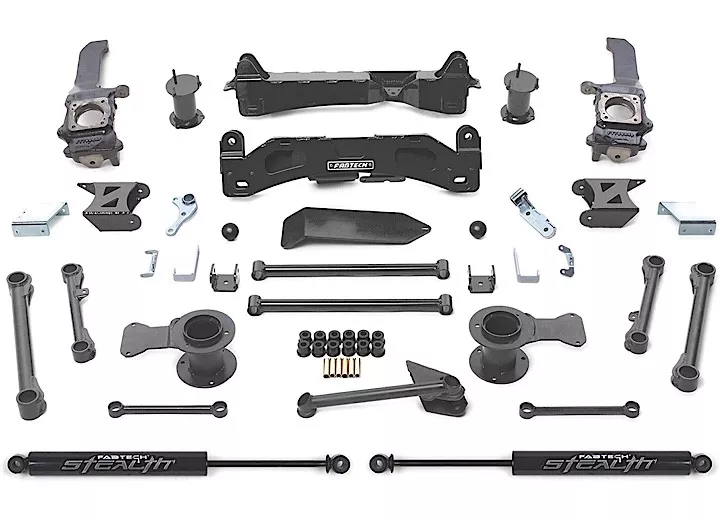 Fabtech 05-c tacoma 4wd/prerunner 2wd, 06-c fj cruiser 4wd coilover spacer box