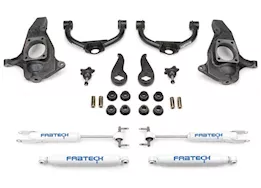 Fabtech 3.5in ultimate sys w/perf shks 2011-19 gm c/k2500hd/3500hd