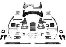 Fabtech 6in basic sys w/ stealth 14-18 gm c/k1500 p/u w/ oe forg stl uca