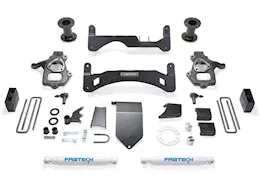 Fabtech 6in basic sys g2 w/ perf shks 14-18 gm c/k1500 p/u w/ oe forg stl uca