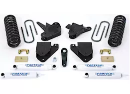 Fabtech 6in basic sys w/perf shks 01-04 ford f250/350 2wd &00-05 excur 2wd w/gas & 6.0l dsl